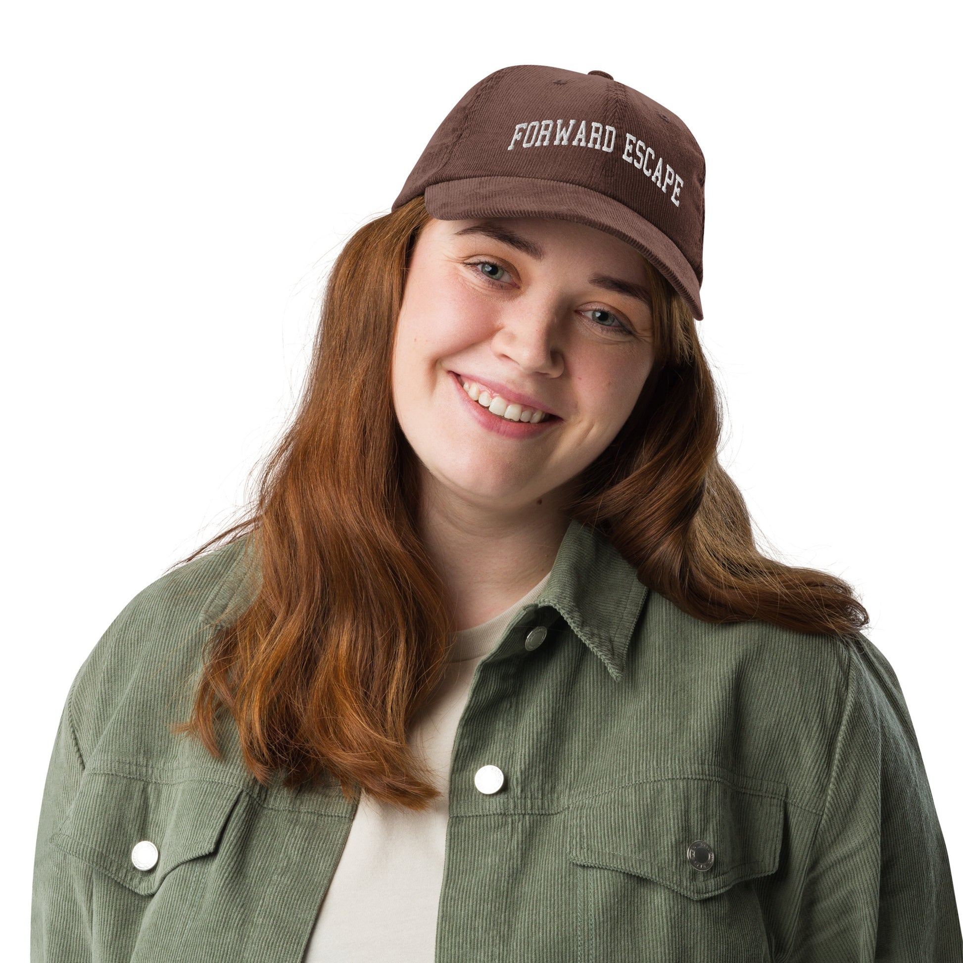 Forward Escape Corduroy Dad Hat
