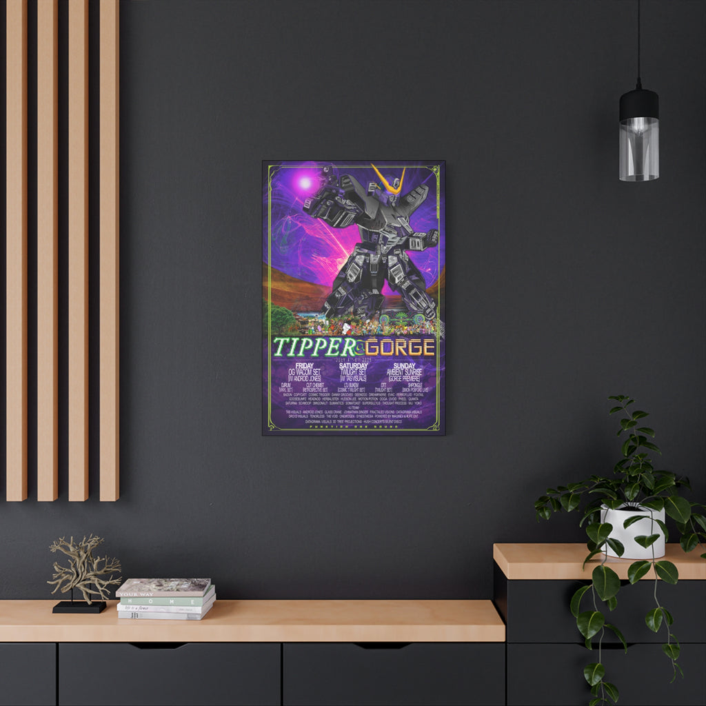 Tipper @ The Gorge 2025, STRETCHED CANVAS