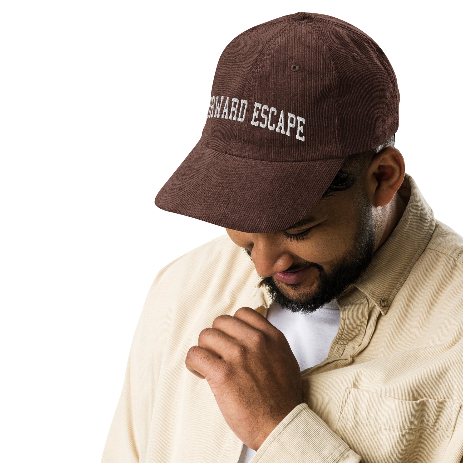 Forward Escape Corduroy Dad Hat