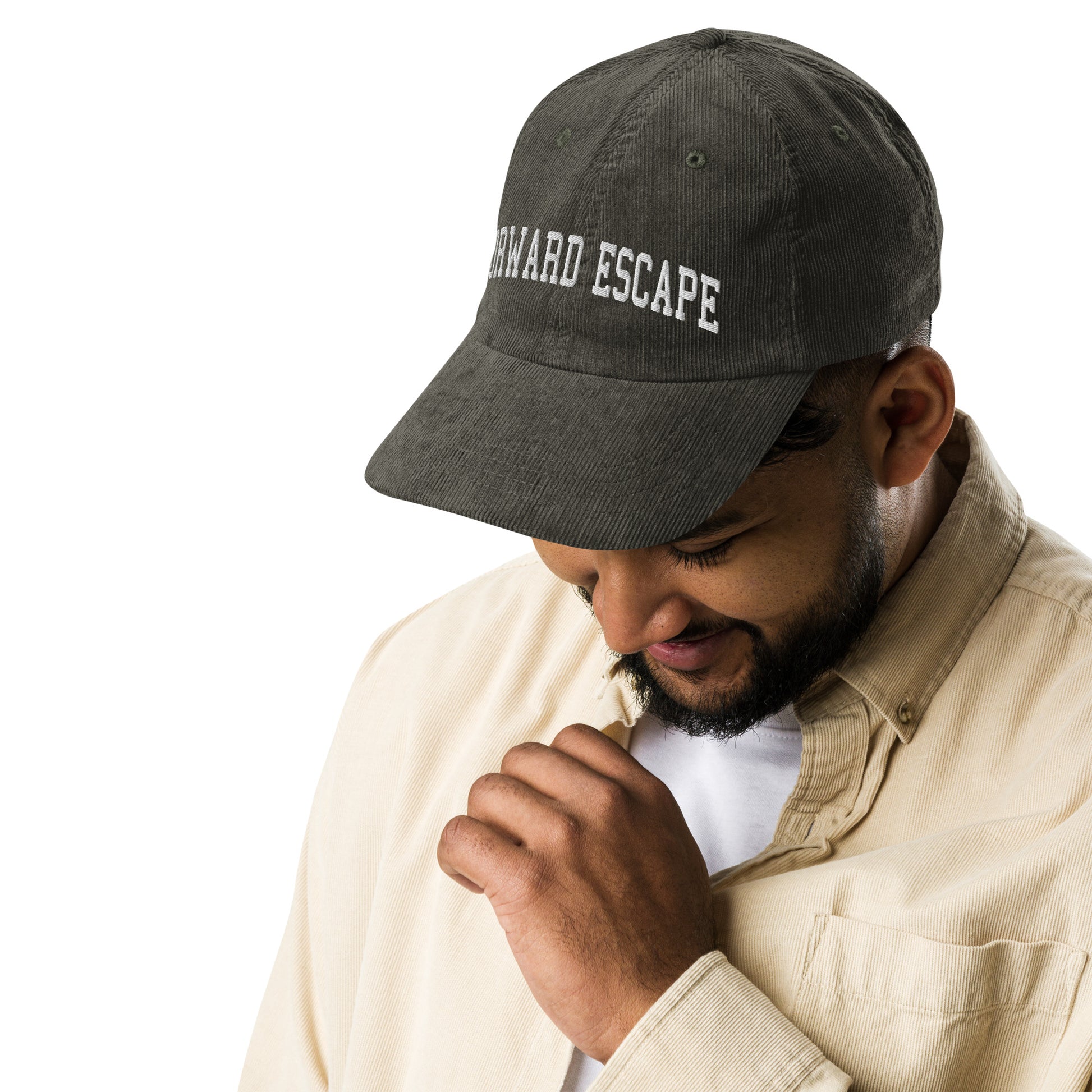 Forward Escape Corduroy Dad Hat